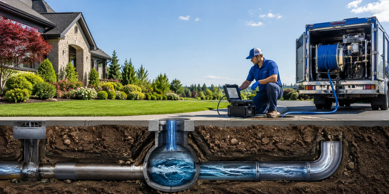 Drainage restoration information for Everson, PA
